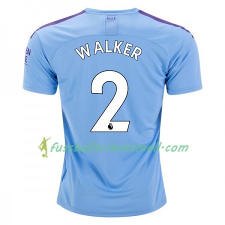 Fußballtrikots Manchester City Walker 2 2019-2020 Kurzarm Heimtrikotsatz kaufen